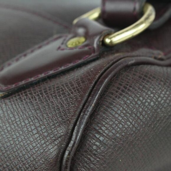 Louis Vuitton Burgundy Taiga Leather Cassiar Backpack 1015lv42 main image 11